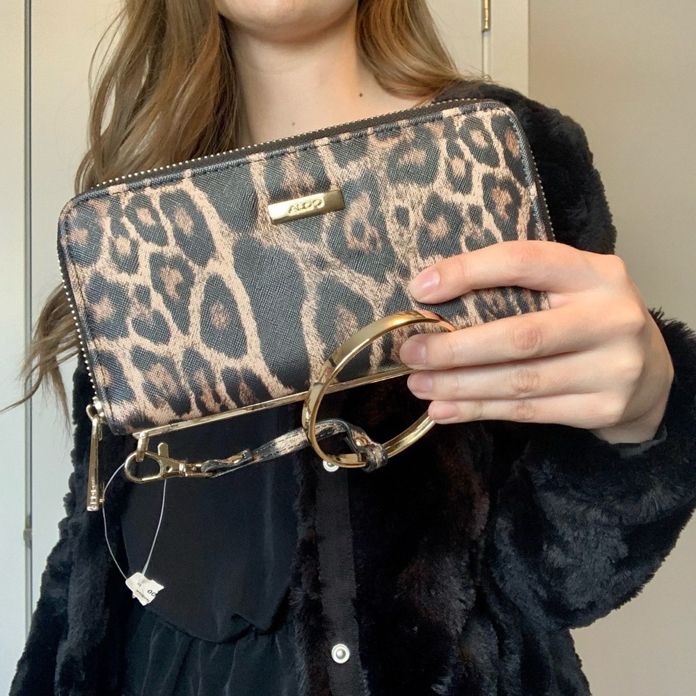 NWOT Aldo Animal Print Wallet